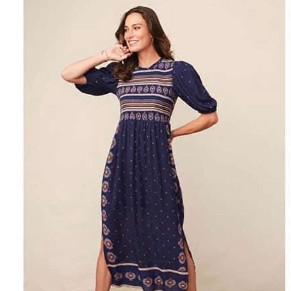 NWT Good Hart Yellowstone Midi Dress